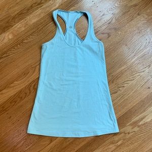 Lululemon tank top light blue - sz 6